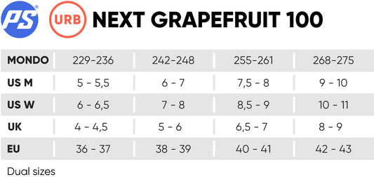 Next Grapefruit 100