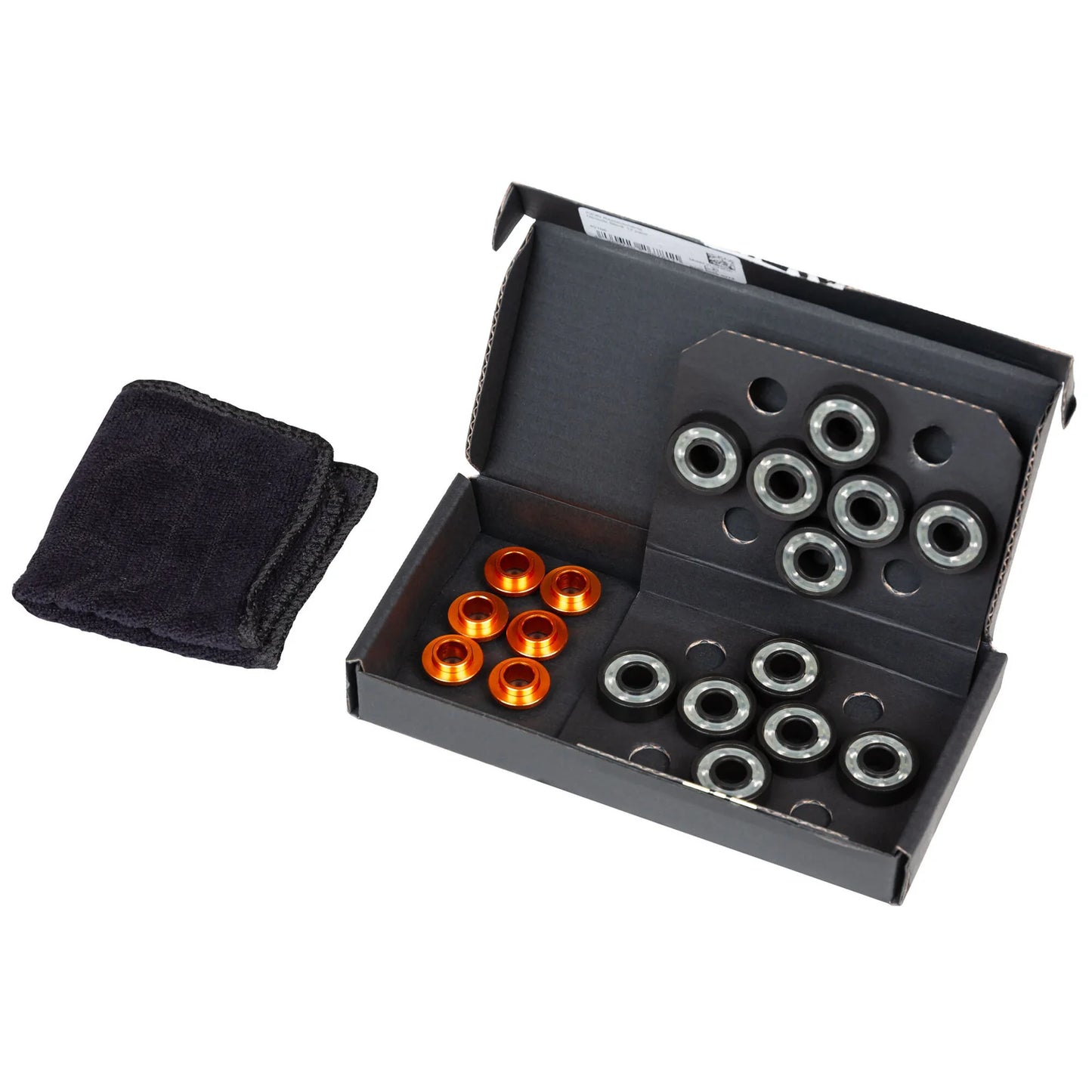 IQON Decode Black bearings for inline skating with low-friction performance