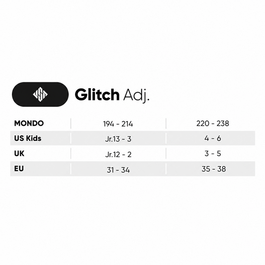 Glitch adj. Grey/Black