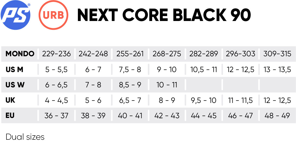 Next Core Black 90