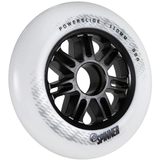 Spinner 110mm/88A White, 3-pack