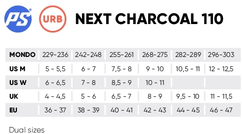 Next Charcoal 110