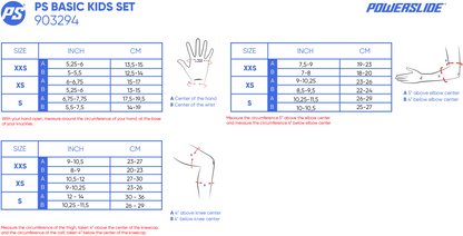 Set de Protecciones Basic Kids
