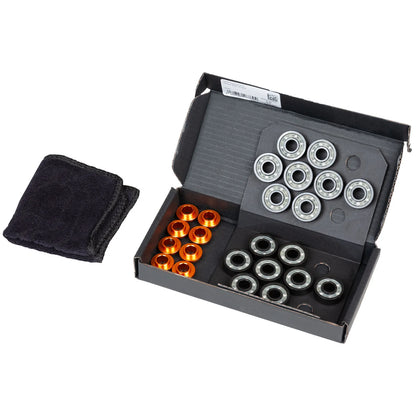 IQON Decode Black bearings for inline skating with low-friction performance