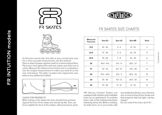 FR Skates - FR1 310 Intuition Black V3