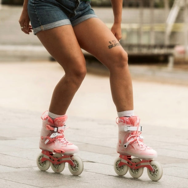 Flying Eagle X5T Spectre Tri Pink urban freeskates for city and route skating