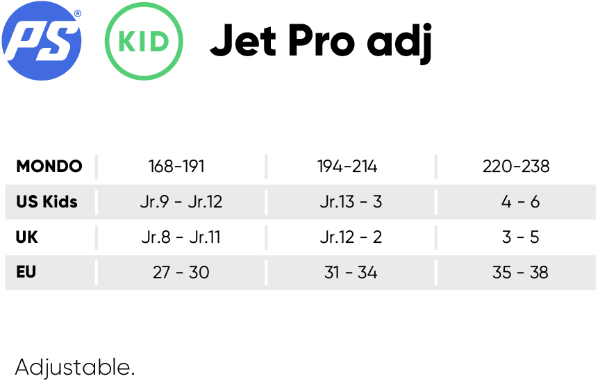 Jet Pro Black adj.