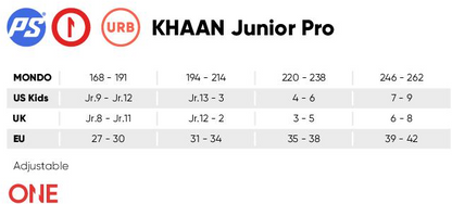 Khaan Junior Pro adj.
