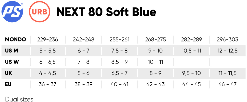 Next 2.0 SL 80 Soft Blue