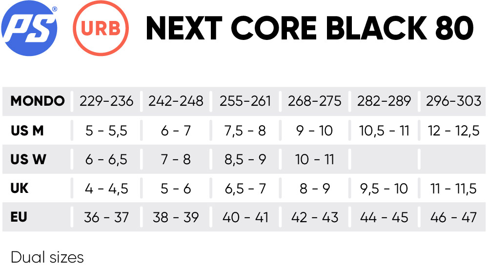 Next Core Black 80