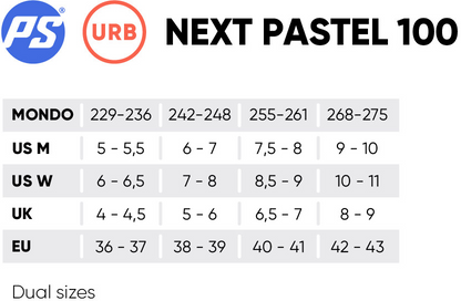 Next Pastel 100