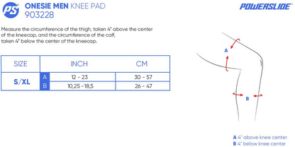 Onesie Men Knee Pad (Entrega inmediata en Colombia 🇨🇴)