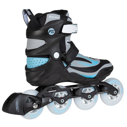 Powerslide Phuzion Radon Slate Grey 84 fitness inline skates with TRINITY mounting and 84mm wheels