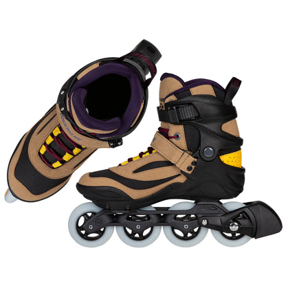 Powerslide Phuzion Radon Umber 80 fitness inline skates for comfort and workout performance