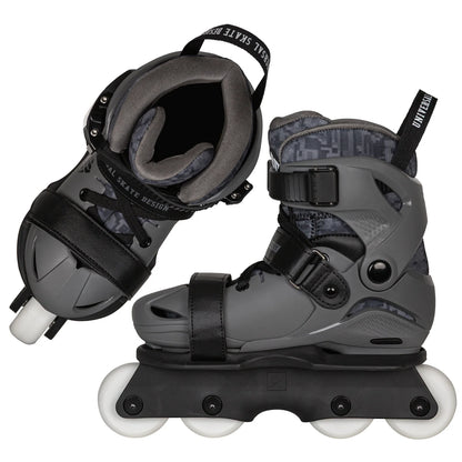 Glitch adj. Grey/Black