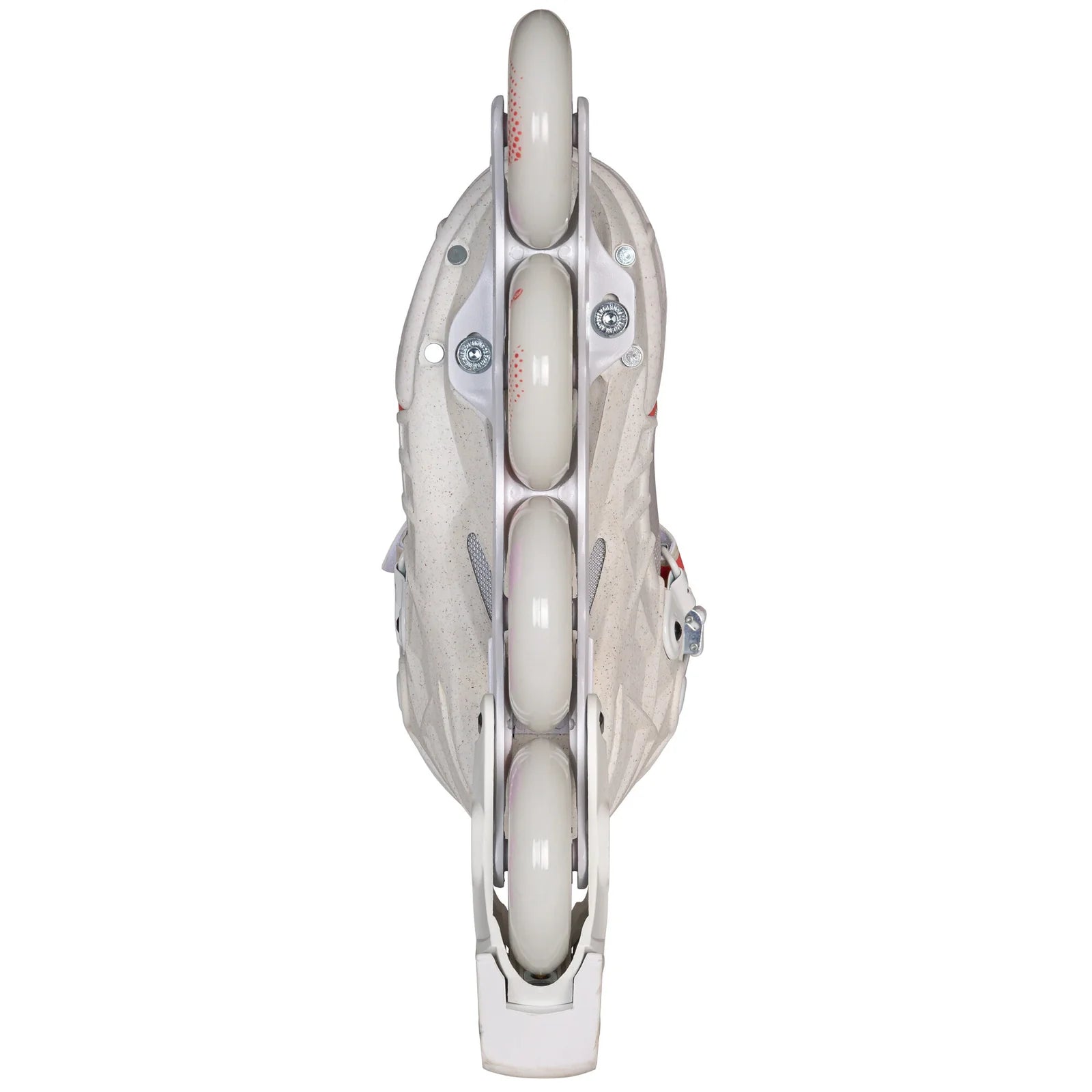 Powerslide Phuzion Argon Peach 90 fitness inline skates with TRINITY X mount and MYFIT Recall liner