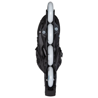 Powerslide Phuzion Argon Grey 90 fitness inline skates with TRINITY X mount and 90 mm wheels