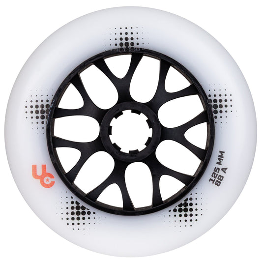 Team PRO 125mm/88A White, 3-pack