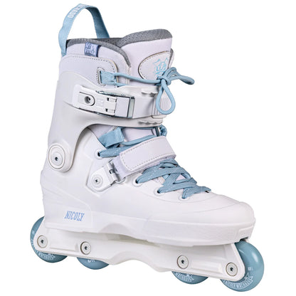 USD Aeon 60 Nicoly Pro aggressive inline skates with unibody frame and MYFIT Prime liner