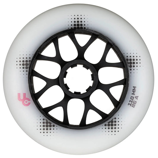 Team PRO 110mm/86A White, 3-Pack