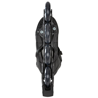 Powerslide Phuzion Xenon Black 90 fitness inline skates with TRINITY mount and 90 mm wheels