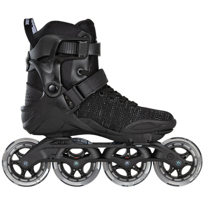 Powerslide Phuzion Xenon Black 90 fitness inline skates with TRINITY mount and 90 mm wheels