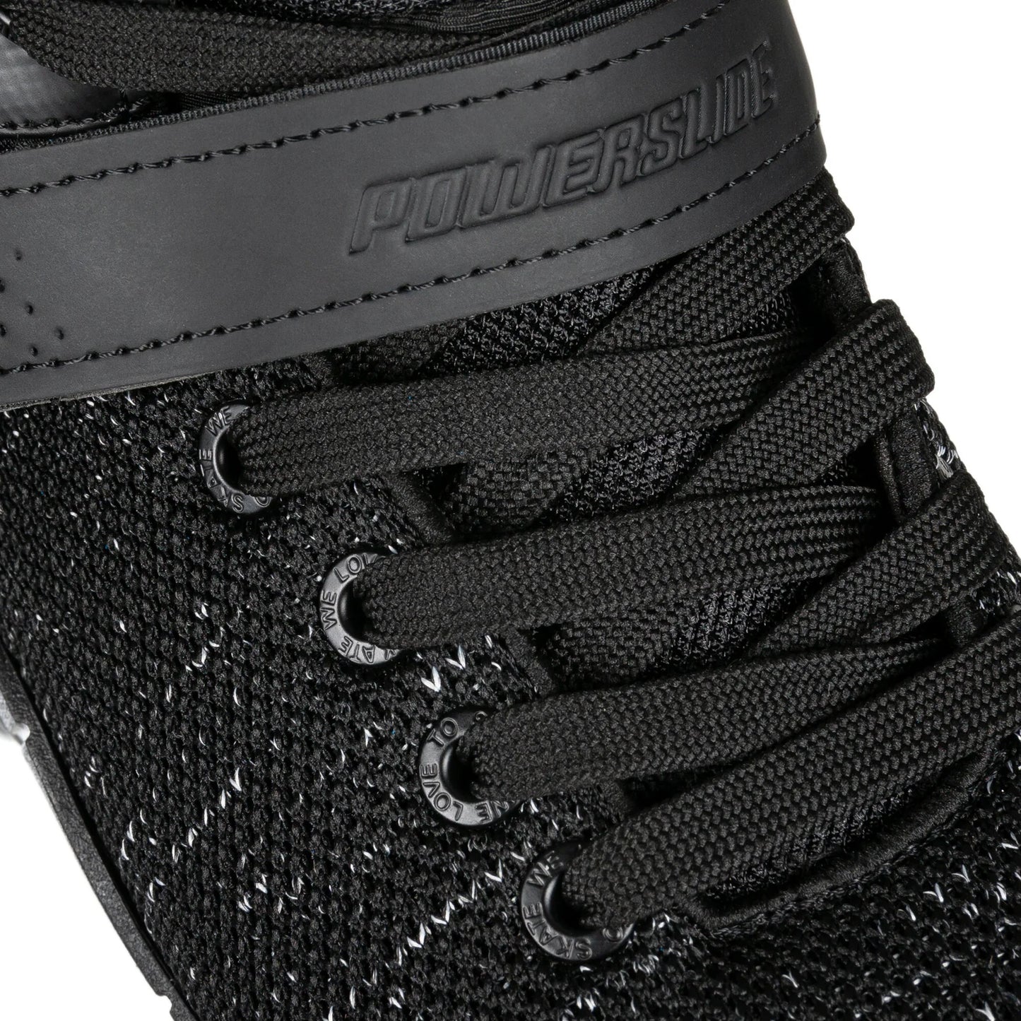 Powerslide Phuzion Xenon Black 90 fitness inline skates with TRINITY mount and 90 mm wheels