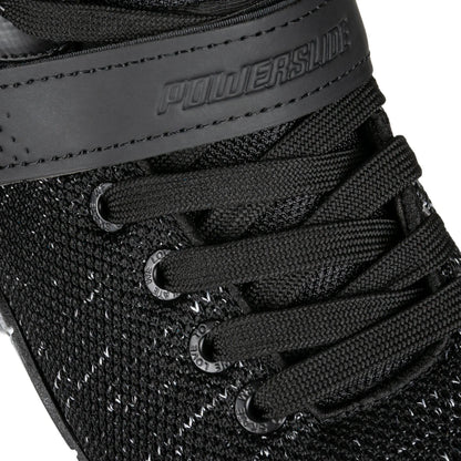 Powerslide Phuzion Xenon Black 90 fitness inline skates with TRINITY mount and 90 mm wheels