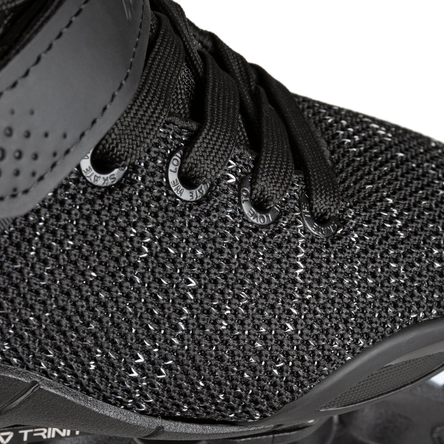 Powerslide Phuzion Xenon Black 90 fitness inline skates with TRINITY mount and 90 mm wheels