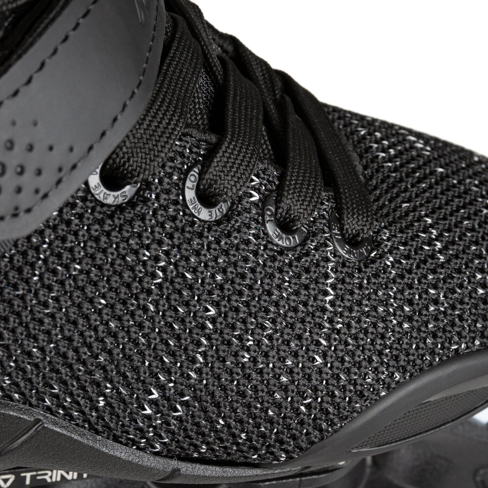 Powerslide Phuzion Xenon Black 90 fitness inline skates with TRINITY mount and 90 mm wheels