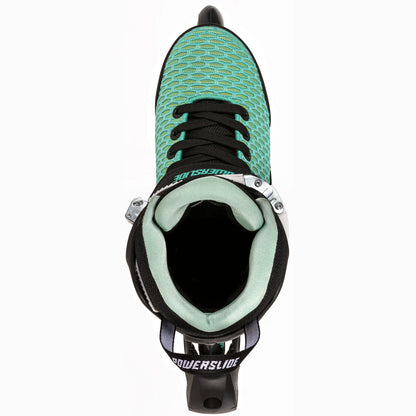 Powerslide Phuzion Xenon Arctic 80 fitness inline skates with TRINITY 3-point mounting