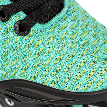 Powerslide Phuzion Xenon Arctic 80 fitness inline skates with TRINITY 3-point mounting