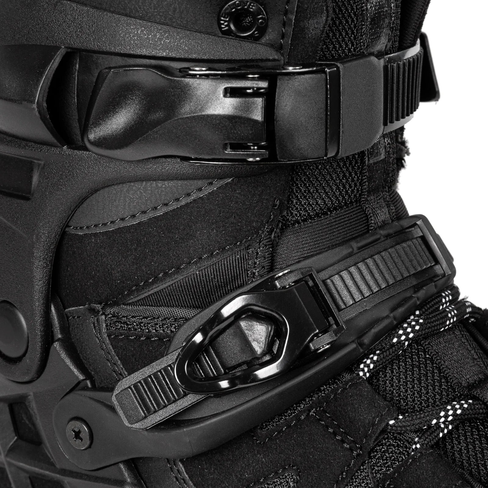 Powerslide Phuzion Argon Road Black 110 fitness inline skates with TRINITY mount and MYFIT liner