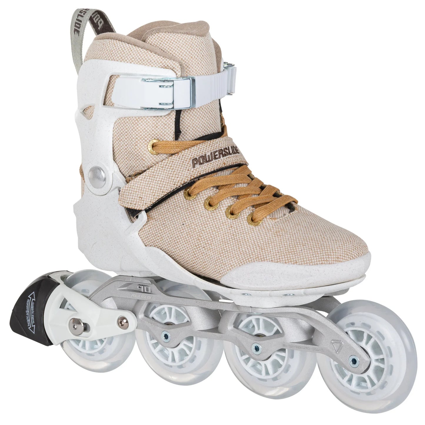 Powerslide Phuzion RFC 90 eco-friendly fitness inline skates with TRINITY frame and 90mm wheels