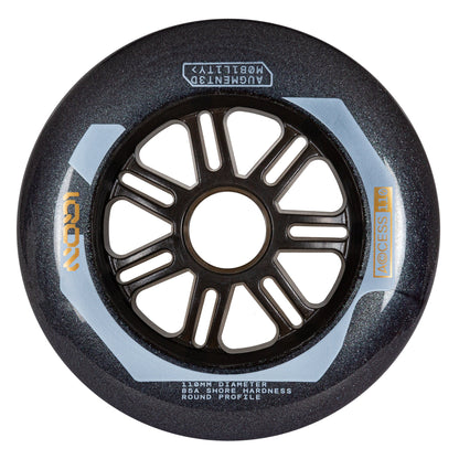 Access 110mm/85A Dark Grey, 3-pack