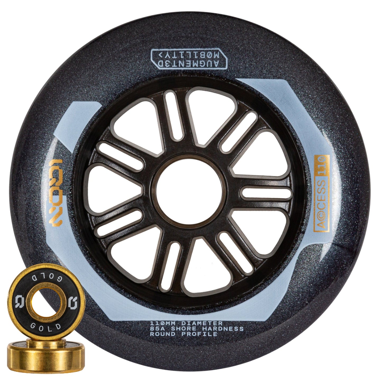 Access Combo 110mm/85A Dark Grey, 3-pack