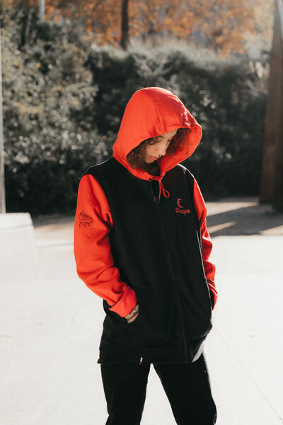 Logo Zip Hoodie
