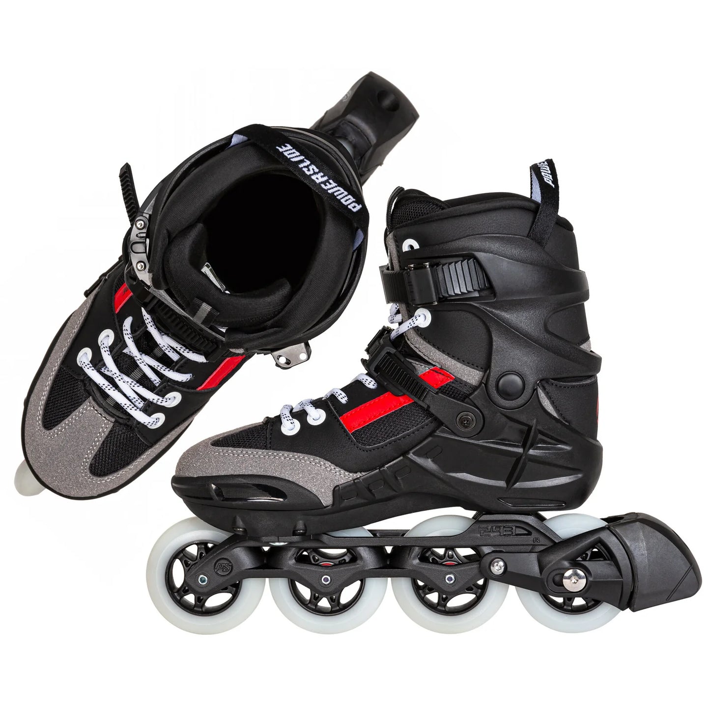Powerslide Phuzion Mercury 80 fitness inline skates with TRINITY X frame for comfort and performance