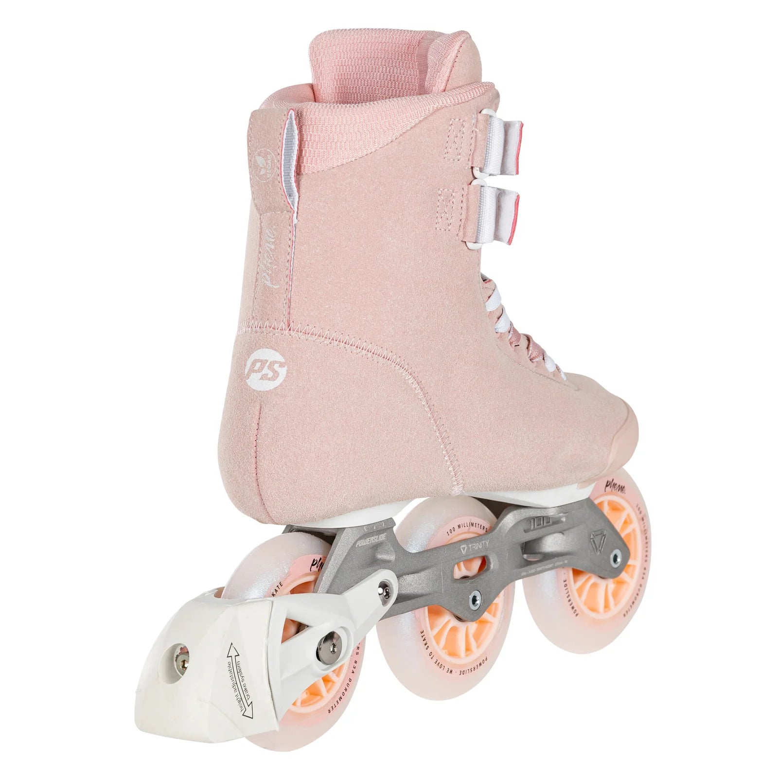 Powerslide PHEME Pink 100 fitness inline skates for women – elegant and high-performance
