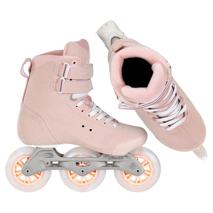 Powerslide PHEME Pink 100 fitness inline skates for women – elegant and high-performance