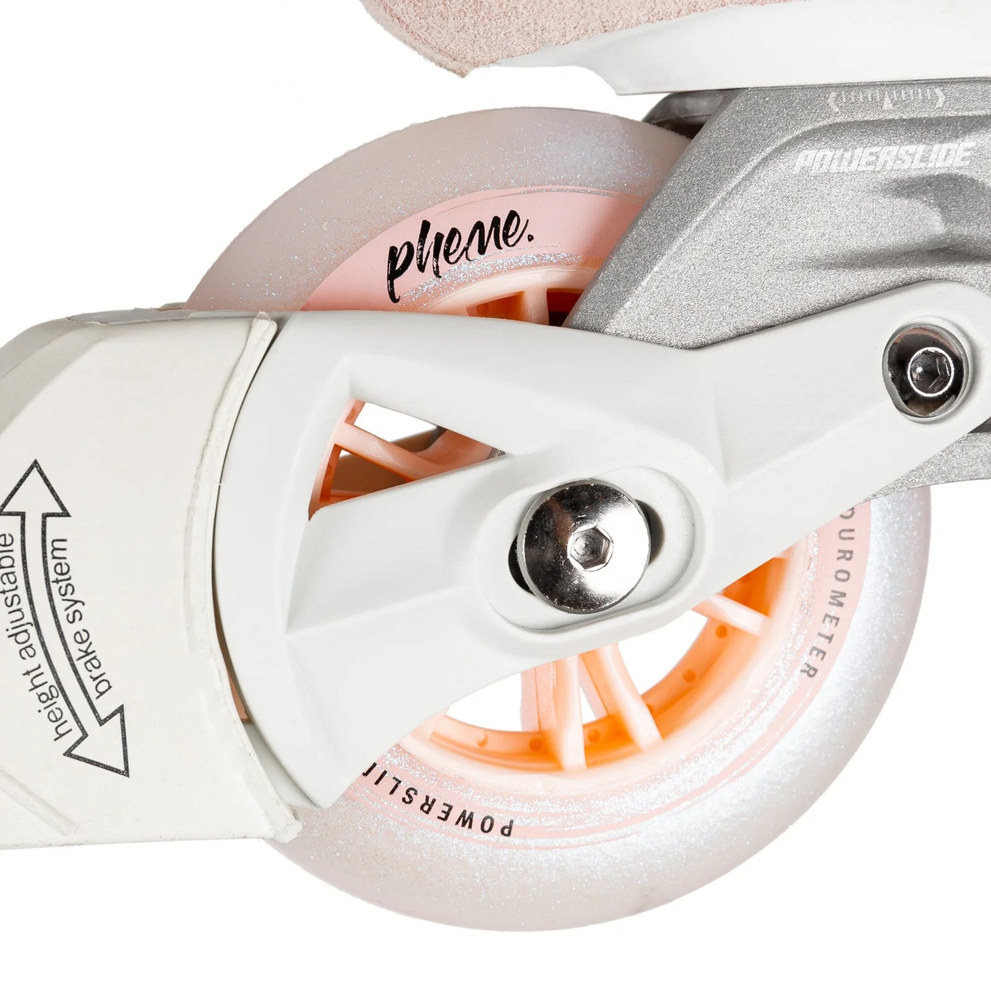 Powerslide PHEME Pink 100 fitness inline skates for women – elegant and high-performance