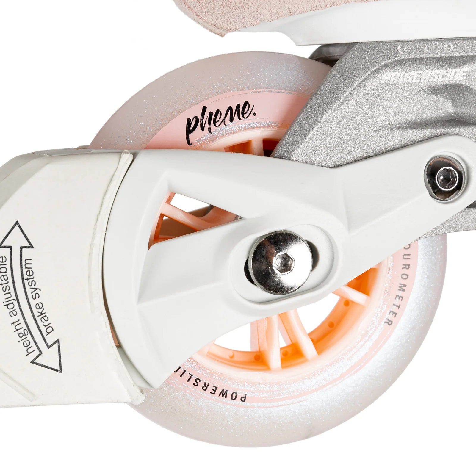 Powerslide PHEME Pink 100 fitness inline skates for women – elegant and high-performance