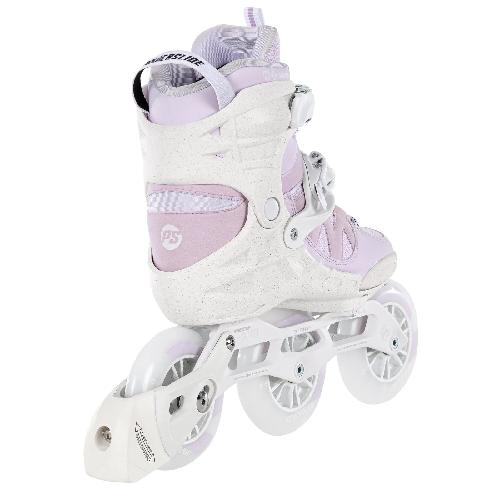Powerslide Phuzion Argon Berry 110 fitness inline skates with TRINITY X mount and 3x110mm wheels