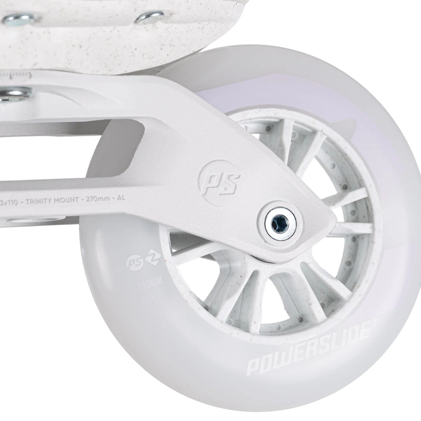 Powerslide Phuzion Argon Berry 110 fitness inline skates with TRINITY X mount and 3x110mm wheels