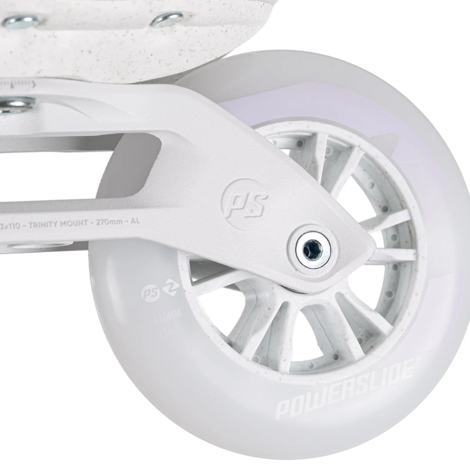 Powerslide Phuzion Argon Berry 110 fitness inline skates with TRINITY X mount and 3x110mm wheels