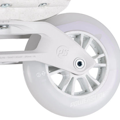 Powerslide Phuzion Argon Berry 110 fitness inline skates with TRINITY X mount and 3x110mm wheels