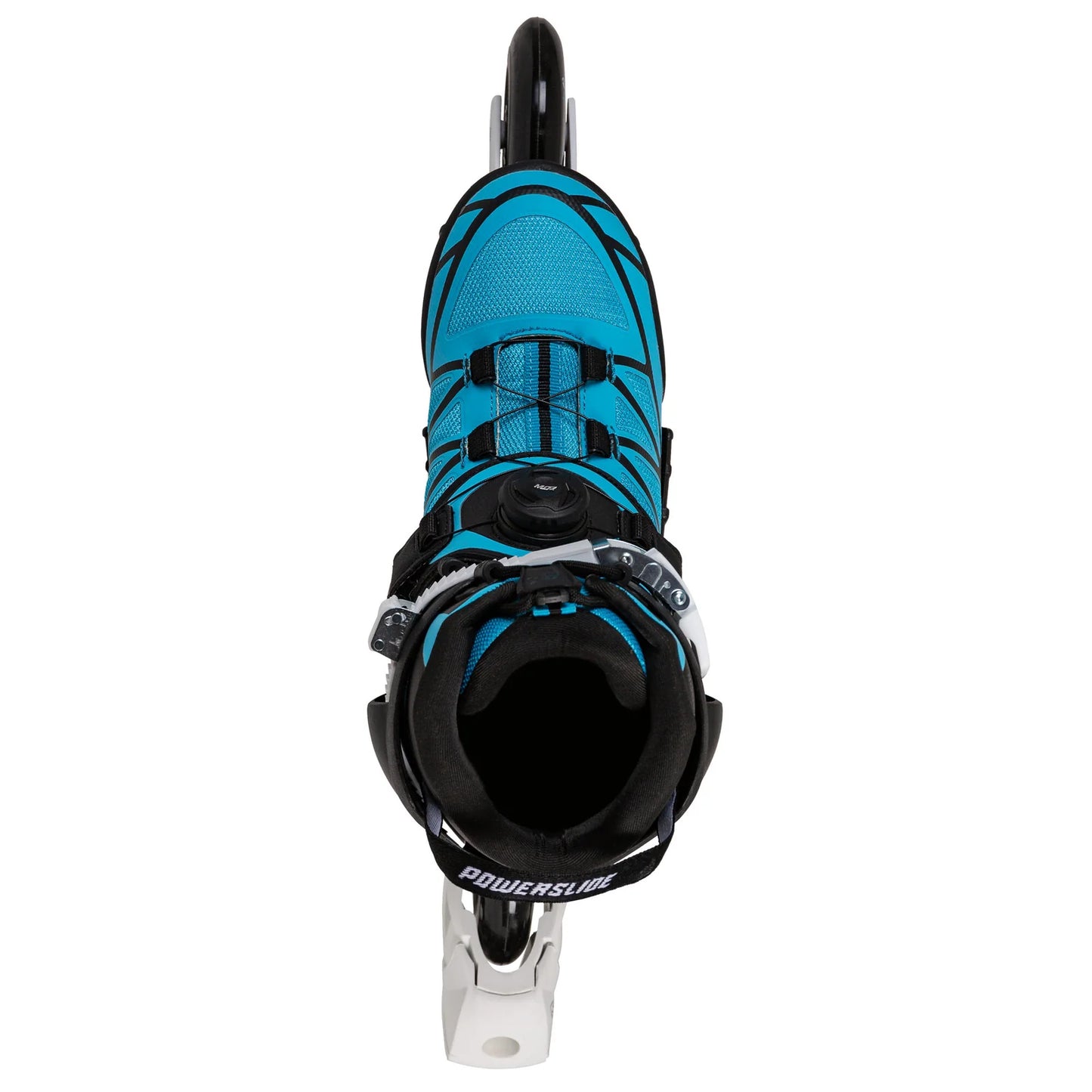 Powerslide Phuzion Argon Bluebird 100 fitness inline skates with TRINITY mounting and 100 mm wheels