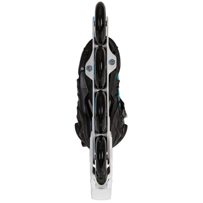 Powerslide Phuzion Argon Bluebird 100 fitness inline skates with TRINITY mounting and 100 mm wheels