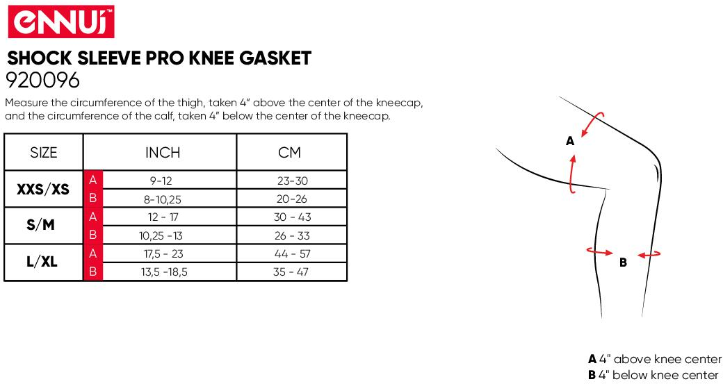 Rodillera Shock Sleeve Gasket II