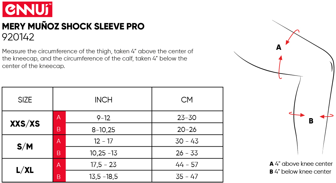 Rodillera Shock Sleeve Pro Gasket - Edición Mery Muñoz